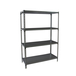 Rayonnage métallique léger sans vis 1500x1100x400 - 4 niveaux Anthracite - SIMON RACK - 8425437097713