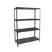 Rayonnage métallique léger sans vis 1500x900x500 - 4 niveaux Anthracite - SIMON RACK - 8425437097775