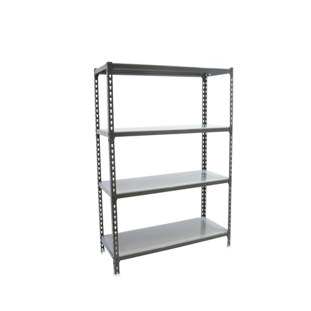 Rayonnage métallique léger sans vis 1500x1000x500 - 4 niveaux Anthracite - SIMON RACK - 8425437097812