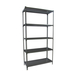 Rayonnage métallique léger sans vis 1800x900x300 - 5 niveaux Anthracite - SIMON RACK - 8425437097898