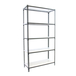 Rayonnage métallique léger sans vis 2000x1000x300 - 5 niveaux Anthracite/Blanc - SIMON RACK - 8425437097911