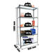 Rayonnage métallique léger sans vis 1800x900x400 - 5 niveaux Anthracite - SIMON RACK - 8425437098024