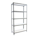 Rayonnage métallique léger sans vis 2000x1100x400 - 5 niveaux Anthracite/Blanc - SIMON RACK - 8425437098062