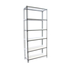 Rayonnage métallique léger sans vis 2500x1000x300 - 6 niveaux Anthracite/Blanc - SIMON RACK - 8425437098246