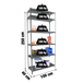 Rayonnage métallique léger sans vis 2500x1000x400 - 6 niveaux Anthracite - SIMON RACK - 8425437098376