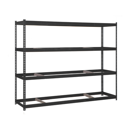 Étagère charge moyenne 500 à 600kg - 2000x2100x450 - 4 niveaux Anthracite - SIMON RACK - 8425437100024