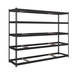 Étagère charge moyenne 500 à 600kg - 2000x2400x900 - 5 niveaux Anthracite - SIMON RACK - 8425437100253