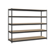 Étagère charge moyenne 500 à 600kg - 2000x2100x750 - 5 niveaux Anthracite/Bois - SIMON RACK - 8425437100963