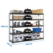 Étagère charge moyenne 500 à 600kg - 2000x2100x450 - 5 niveaux Anthracite - SIMON RACK - 8425437101830