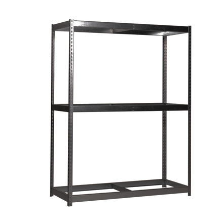 Étagère mobile charge moyenne 400kg - 2000x1800x750 - 3 niveaux Anthracite - SIMON RACK - 8425437102264