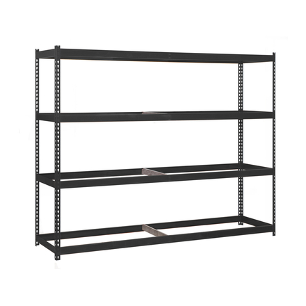 Étagère mobile charge moyenne 400kg - 2000x1800x450 - 4 niveaux Anthracite - SIMON RACK - 8425437102332