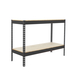 Étagère mobile charge moyenne 400kg - 900x1200x750 - 2 niveaux Anthracite/Bois - SIMON RACK - 8425437102479