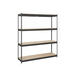 Étagère mobile charge moyenne 400kg - 2000x1500x750 - 4 niveaux Anthracite/Bois - SIMON RACK - 8425437102714