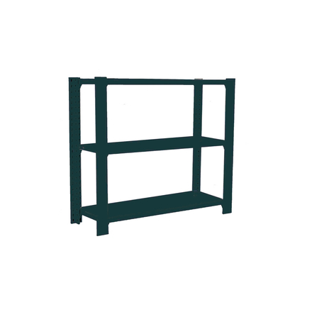 Rayonnage de bureau charge légère sans vis 1000x900x400 - 3 niveaux Anthracite - SIMON RACK - 8425437103391