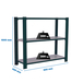 Rayonnage de bureau charge légère sans vis 1000x900x400 - 3 niveaux Anthracite - SIMON RACK - 8425437103407