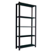 Rayonnage de bureau charge légère sans vis 2100x900x400 - 5 niveaux Anthracite - SIMON RACK - 8425437103513
