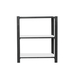 Rayonnage de bureau charge légère sans vis 1000x900x300 - 3 niveaux Anthracite/Blanc - SIMON RACK - 8425437103728
