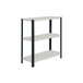 Rayonnage intérieur 900x800x300 - 3 niveaux Anthracite/Blanc - SIMON RACK - 8425437104091
