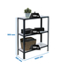 Rayonnage intérieur 900x1000x300 - 3 niveaux Blanc - SIMON RACK - 8425437104442