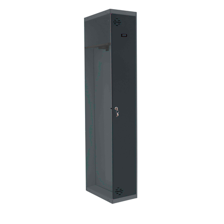 Vestiaire métallique 1800x400x500 - 1 niveau Anthracite - SIMON RACK - 8425437105241