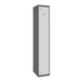 Vestiaire métallique monté 1800x400x500 - 1 niveau Anthracite/Bleu - SIMON RACK - 8425437105364