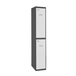 Vestiaire métallique monté 1800x300x500 - Anthracite/Bleu - SIMON RACK - 8425437105395