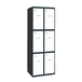 Vestiaire métallique monté 1800x600x500 - Anthracite/Bleu - SIMON RACK - 8425437105470