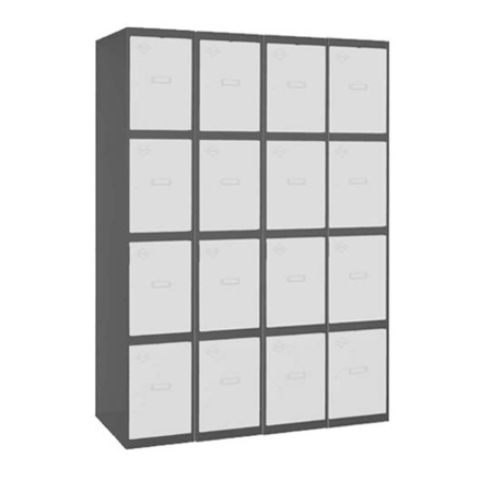 Vestiaire métallique monté 1800x1200x500 - Bleu - SIMON RACK - 8425437105562