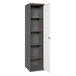 Vestiaire métallique monté 1800x400x400 - 4 niveaux Anthracite/Bleu - SIMON RACK - 8425437105791