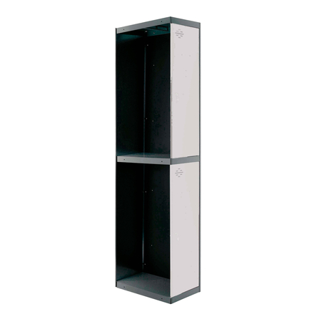 Vestiaire métallique 1800x400x500 - Anthracite/Bleu - SIMON RACK - 8425437105876