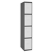 Vestiaire métallique 1800x300x500 - Anthracite/Bleu - SIMON RACK - 8425437105920