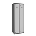 Vestiaire métallique monté 1800x800x500 - 1 niveau Gris - SIMON RACK - 8425437106453