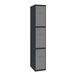 Vestiaire métallique 1800x400x500 - Anthracite/Gris - SIMON RACK - 8425437106675