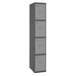Vestiaire métallique 1800x400x500 - Anthracite/Gris - SIMON RACK - 8425437106712
