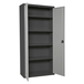Vestiaire métallique 1800x800x400 - 4 niveaux Anthracite/Gris - SIMON RACK - 8425437106828