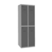 Vestiaire métallique monté 1800x800x500 - Gris/Anthracite - SIMON RACK - 8425437106989