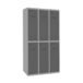 Vestiaire métallique monté 1800x1200x500 - Gris/Anthracite - SIMON RACK - 8425437106996