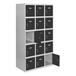 Vestiaire métallique monté 1800x1200x500 - Anthracite - SIMON RACK - 8425437107207