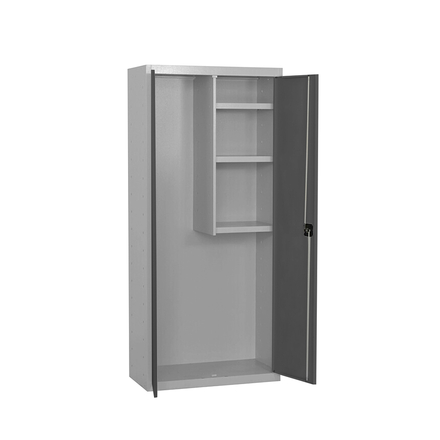 Vestiaire métallique monté 1800x600x400 - Gris/Anthracite - SIMON RACK - 8425437107313