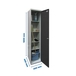 Vestiaire métallique monté 1800x400x400 - 4 niveaux Gris/Anthracite - SIMON RACK - 8425437107337