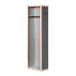 Vestiaire métallique 1800x400x500 - 1 niveau Gris/Anthracite - SIMON RACK - 8425437107375