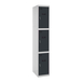 Vestiaire métallique 1800x300x500 - Gris/Anthracite - SIMON RACK - 8425437107429