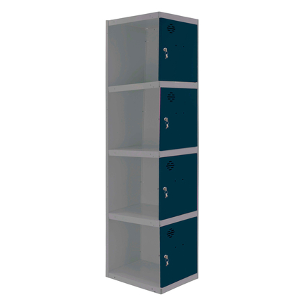 Vestiaire métallique 1800x400x500 - Gris/Anthracite - SIMON RACK - 8425437107498