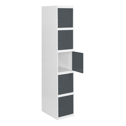 Vestiaire métallique 1800x400x500 - Bleu/Anthracite - SIMON RACK - 8425437108297