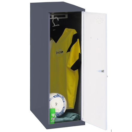 Vestiaire métallique monté 915x300x500 - Anthracite - SIMON RACK - 8425437108464