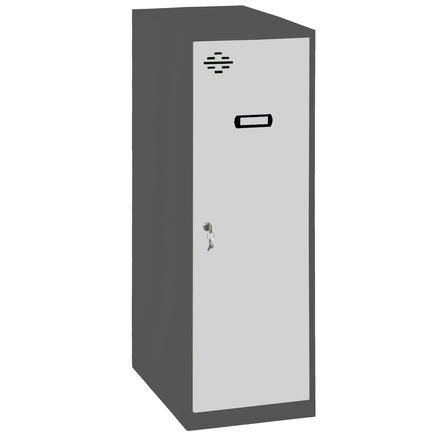 Vestiaire métallique monté 915x300x500 - Anthracite/Gris - SIMON RACK - 8425437108471