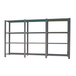 Rayonnage de bureau charge légère sans vis 1500x2700x300 - 4 niveaux Anthracite - SIMON RACK - 8425437108761