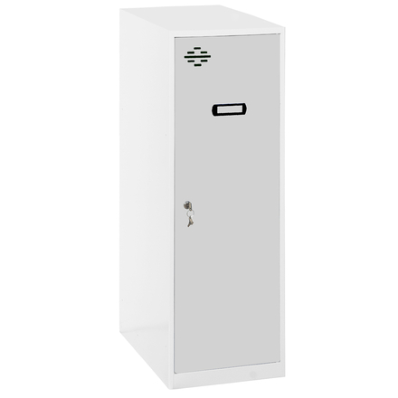 Vestiaire métallique monté 915x300x500 - Bleu/Gris - SIMON RACK - 8425437117060