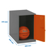 Vestiaire métallique monté 475x400x500 - Orange - SIMON RACK - 8425437117473