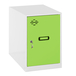 Vestiaire métallique 475x400x500 - Blanc/Vert - SIMON RACK - 8425437117657
